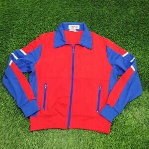 Vintage 90s Stag-Whites Track Jacket L/XL 22x26 Action-Sports